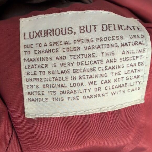 Berman's‎ 70s mens vintage brown leather trench coat jacket - Picture 10 of 16